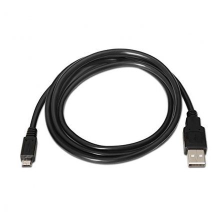 Nanocable Cable USB 2.0 de 3 m, USB A a Micro-USB B, Negro Nanocable Cable USB 2.0 de 3 m, USB A a Micro-USB B, Negro